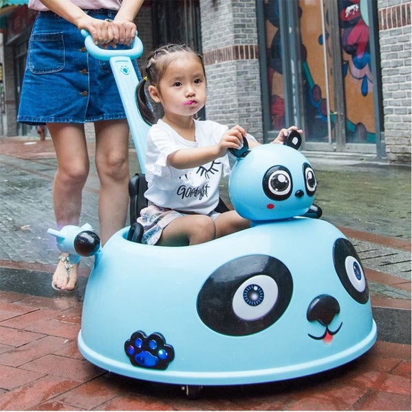 KIDS RIDE ON TOY MOTORCYCLE STROLLER Carousel 11