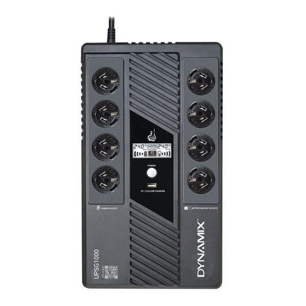 Dynamix Safeguard 1000Va/600W Line Interactive Ups, 4 X Nz Carousel 1