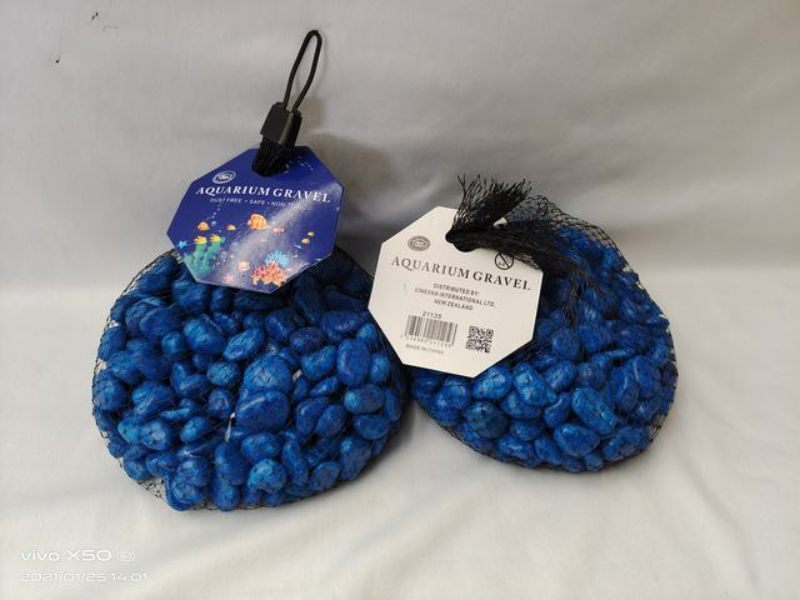Aquarium Stones - Blue 700g (12 Packs) Carousel 1