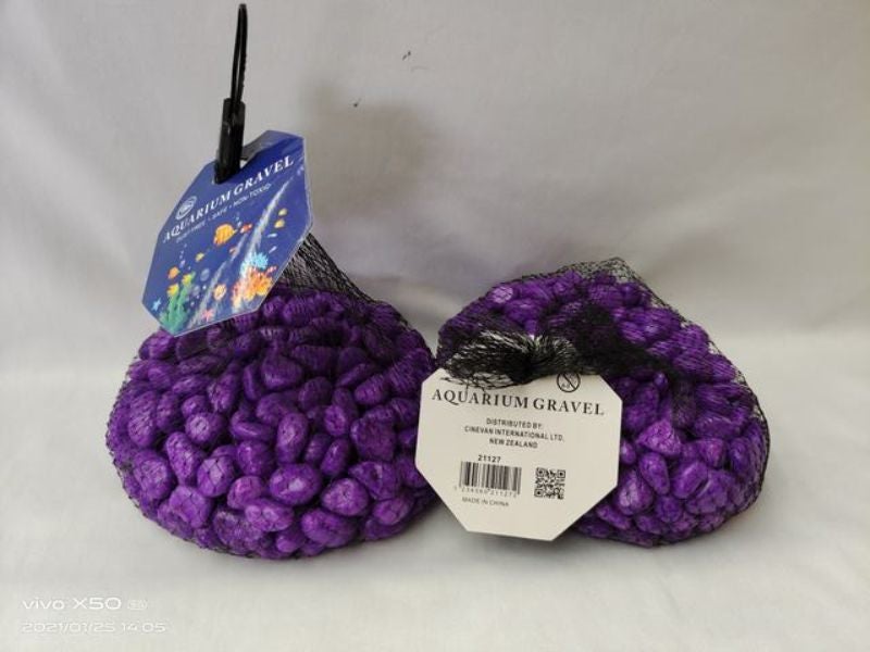 Aquarium Stones - Purple 700g (12 Packs) Carousel 1