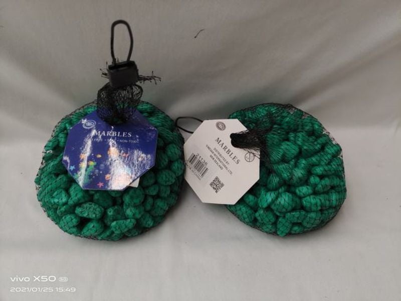 Aquarium Stones - Green 700g (12 Packs) Carousel 1