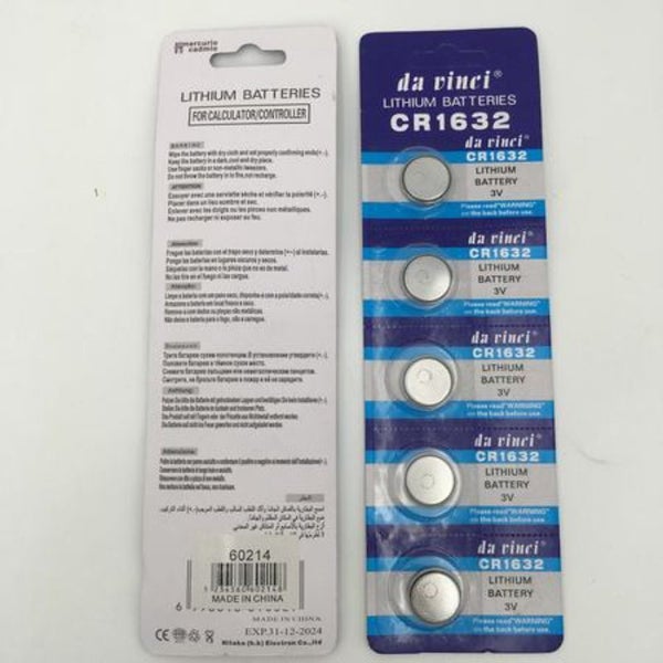 Button Battery - CR1632 (20 Packs) Carousel 1