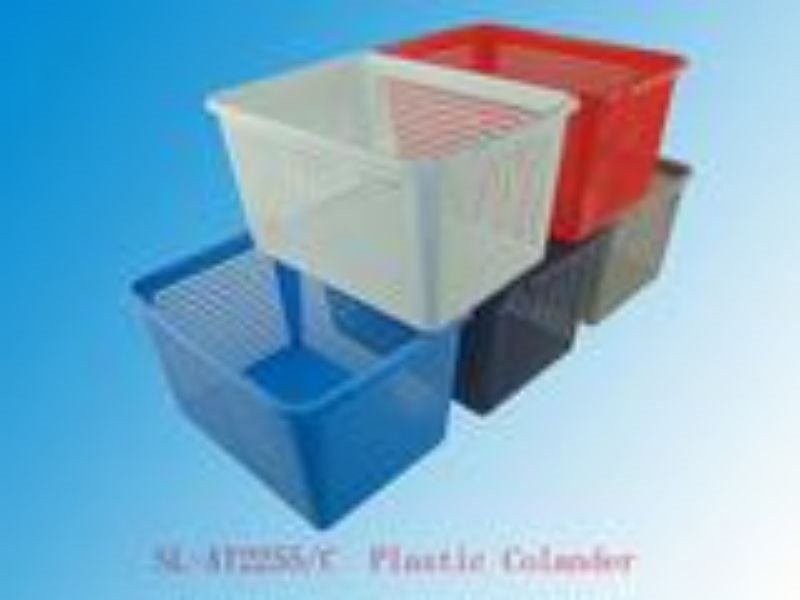 Rectangle Colander - Plastic 28.9CM (Set of 6 Asstd) Carousel 1