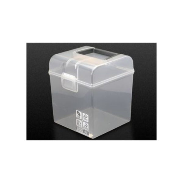 Storage Box - Grey/Clear (Set of 10) Carousel 1