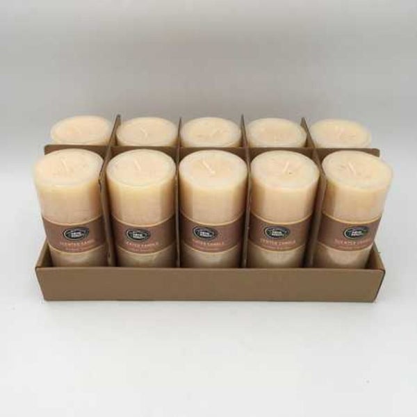 Scented Candle - Rustic Beige (7 x 15cm) Carousel 1