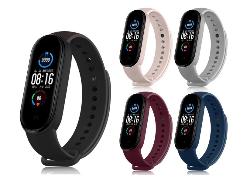Xiaomi Mi Band 5/6 Strap, 5 Colours Carousel 1