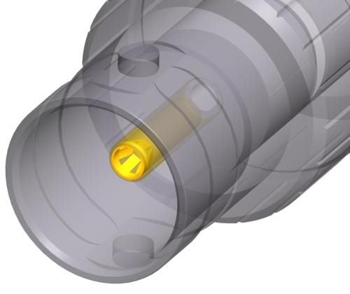 Neutrik - NBB75DFIB - Isolated BNC chassis connectors, feedthrough in black D... Carousel 2