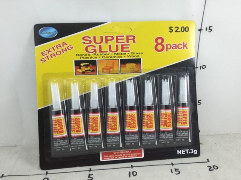 Extra Strong Super Glue - 8pcs (12 Packs) Carousel 1