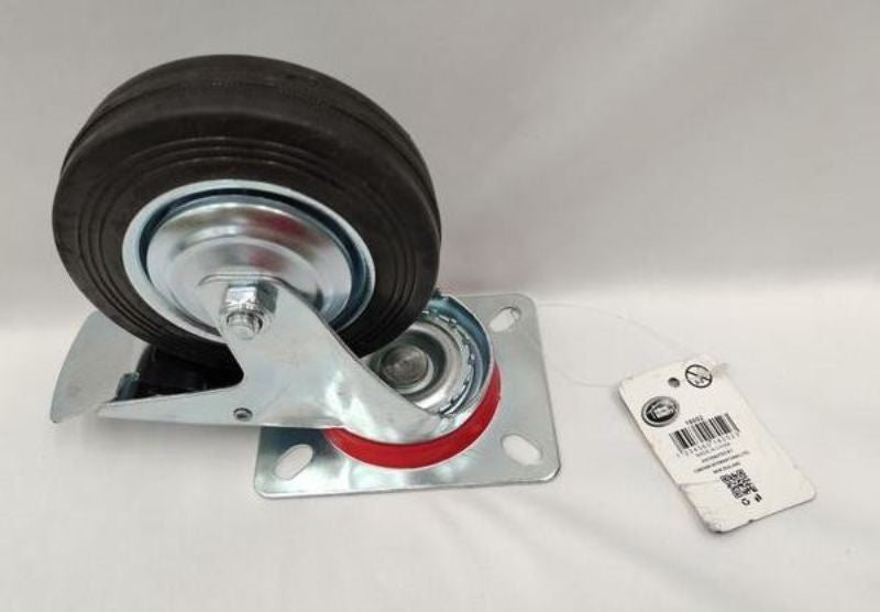 Swivel Plate Castor With Brake - 4"/100mm (12 Packs) Carousel 1