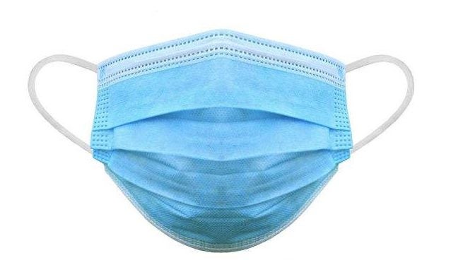 Tapwarehouse Disposable Face Masks 3 Layers (Adult) 50/Pack Carousel 1