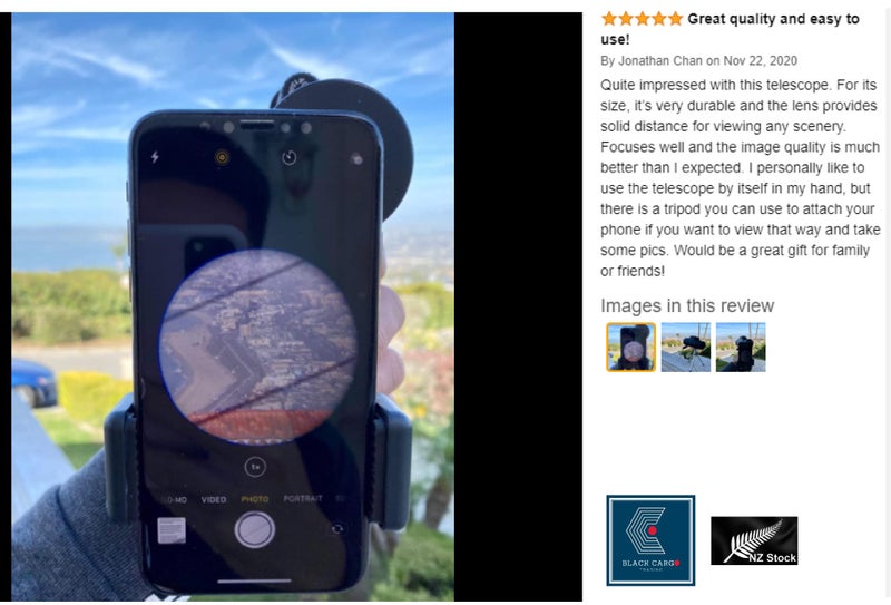 NEW new Monocular Telescope with Phone Adapter *Sale NOW* Carousel 2