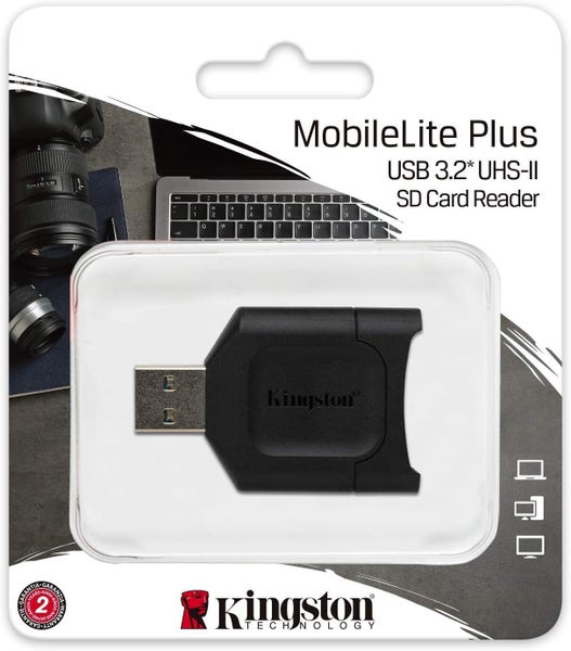 SD Card Reader Kingston UHS-II SD Card Reader USB 3.2 Memory Card Reader MLP Carousel 1