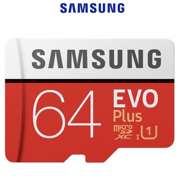 Samsung Evo Plus 64GB Micro SD Card SDXC UHS-I 100MB/s U1 FHD Mobile Phone TF Carousel 1