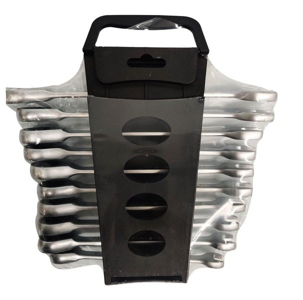 RATCHET SPANNER WRENCH 10PCS 8-19MM SET Carousel 2