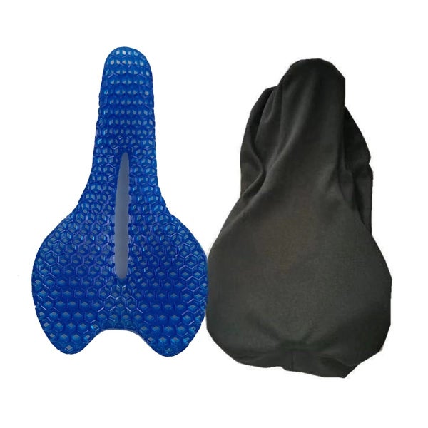 Gel Seat Cushion Bicycle Saddle Liner With Non Slip Cover Mountain Bike Cushion Carousel 1