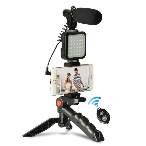 Photo Video Tripod Shooting Kit for Phones and Cameras Carousel 1