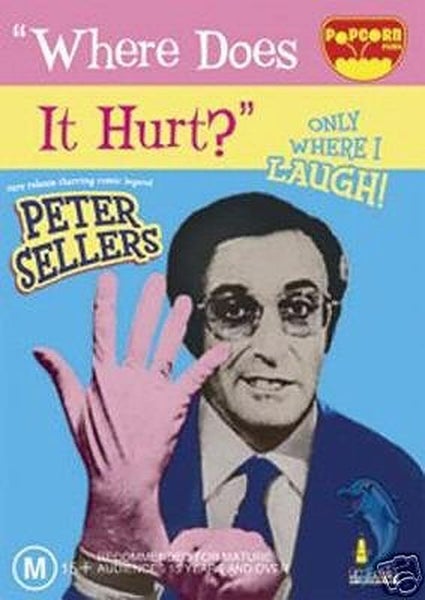 Where Does It Hurt? PETER SELLERS DVD BRAND NEW