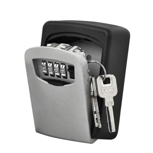 Wall-mounted Key Lock Box Household Password Safe Box Carousel 1