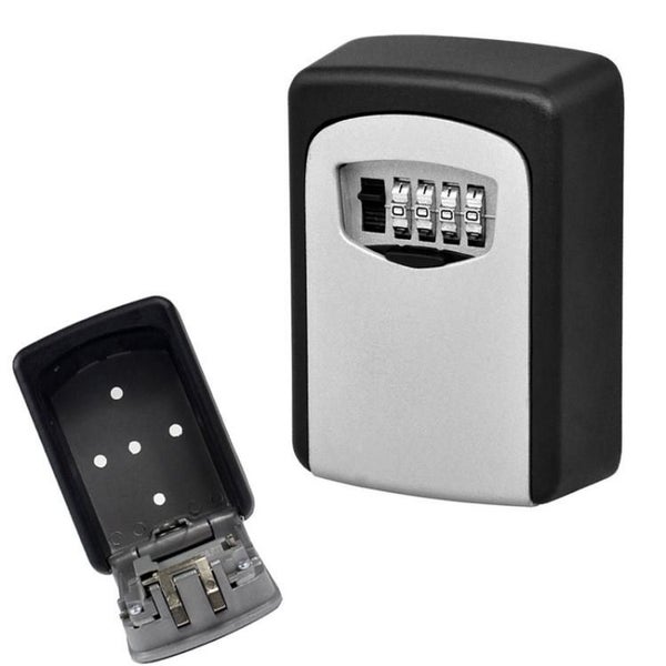 Wall-mounted Key Lock Box Household Password Safe Box Carousel 2