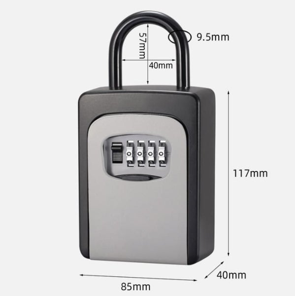 KS6500 Installation-free Hanging Decoration Key Password Box Carousel 7