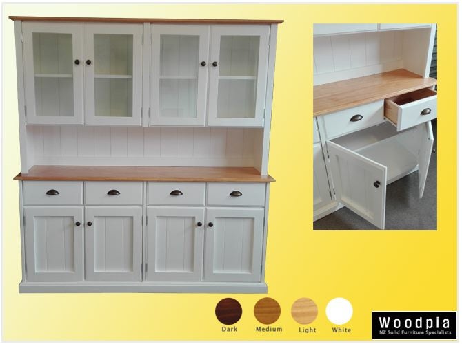 NZ MADE Solid Wood Custom Buffet&Hutch(W16) Carousel 1