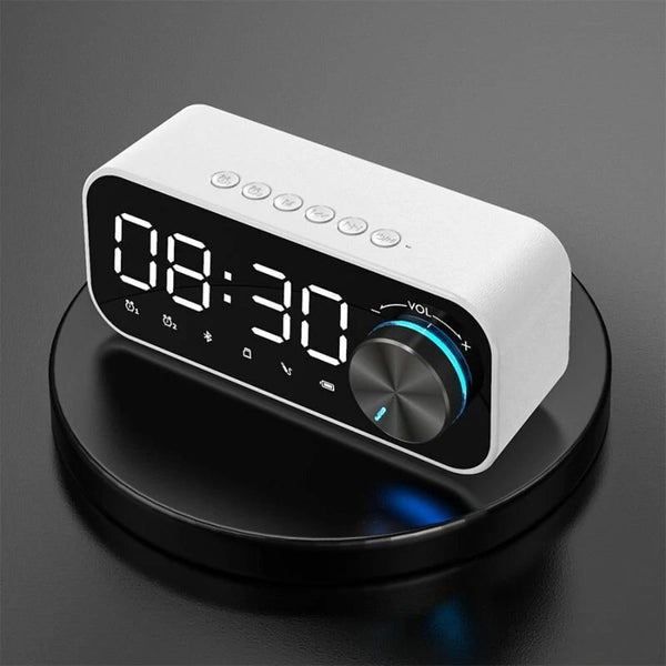 B126 Multifunctional BT 5.0 Speaker Subwoofer LED Alarm Clock Carousel 1