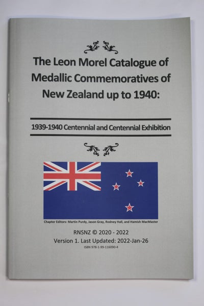 NEW! CATALOGUE OF NZ MEDALLIC COMMEMORATIVES – 1939-1940 CENTENNIAL Carousel 1