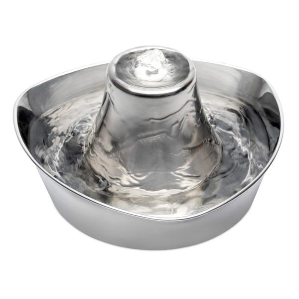 PETSAFE SEASIDE STAINLESS STEEL PET FOUNTAIN 1.8 LITERS FOR DOGS Carousel 1