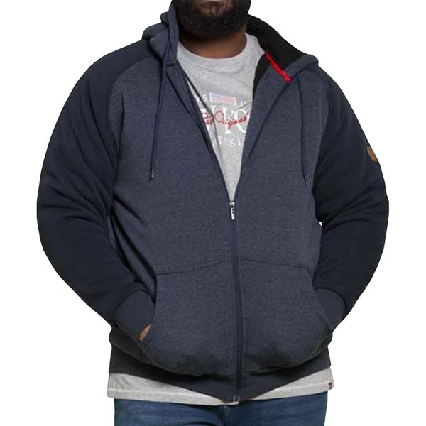 Duke D555 Mens Big Tall Armstrong Sherpa Lined Hoodie Carousel 1