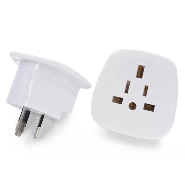 3-PIN UNIVERSAL NZ/AU PLUG POWER ADAPTER (WHITE) Carousel 2