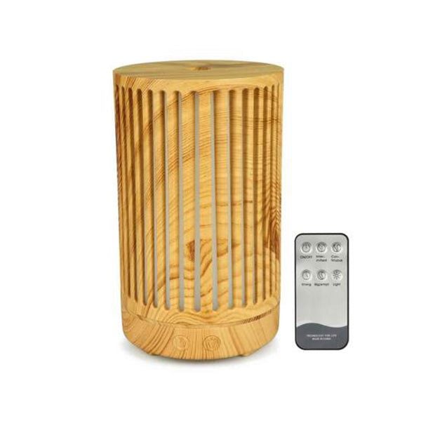 200Ml Essential Oil Aroma Diffuser Remote Cylinder Carousel 1