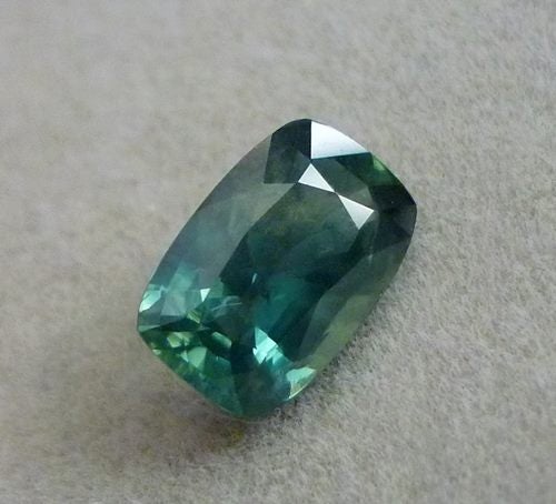 2.09CT EXCELLENT HUGE 100% NATURAL CUSHION TEAL BLUE SAPPHIRE Carousel 4