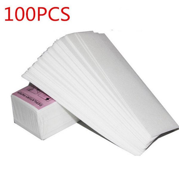 100 x Wax Strips Hair Removal 100pcs Carousel 1