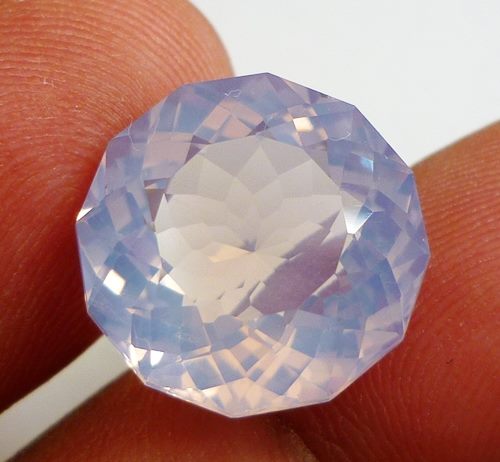 11.93CT RARE EXCELLENT CUSTOM CUT 100% NATURAL LAVENDER PINK AMETHYST Carousel 1