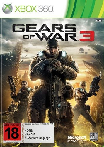 Gears of War 3 (X360) BRAND NEW Carousel 1