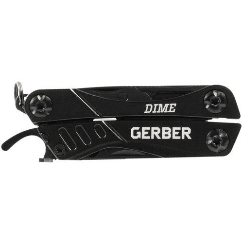 Gerber Dime Multi Tool Plier Scissors Knife | Black Carousel 2