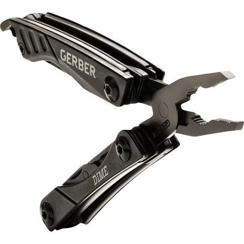 Gerber Dime Multi Tool Plier Scissors Knife | Black Carousel 3