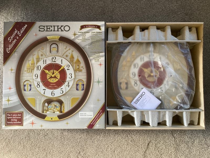 SEIKO SPECIAL Collector s Edition Melody In Motion Clock