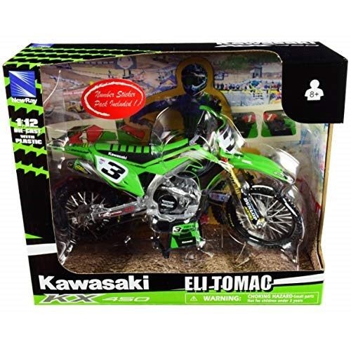 1:12 Die-Cast Model - Kawasaki KX450F Eli Tomac - 58113 Carousel 2