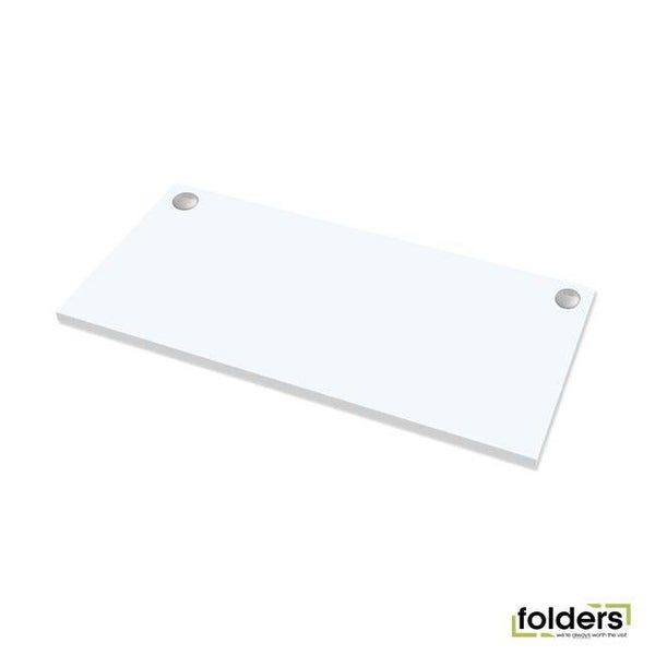 Fellowes Levado Worktop Only White 1800mm Carousel 1