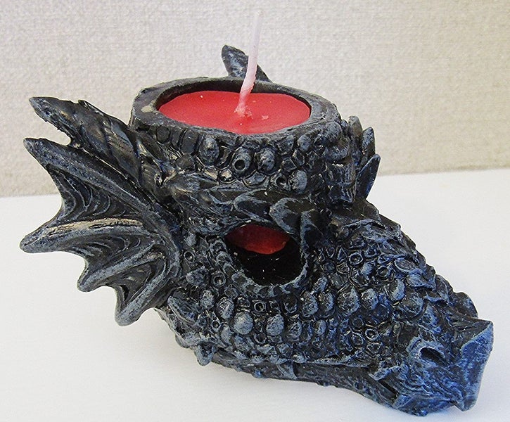 Dragon head tealight holder Carousel 1