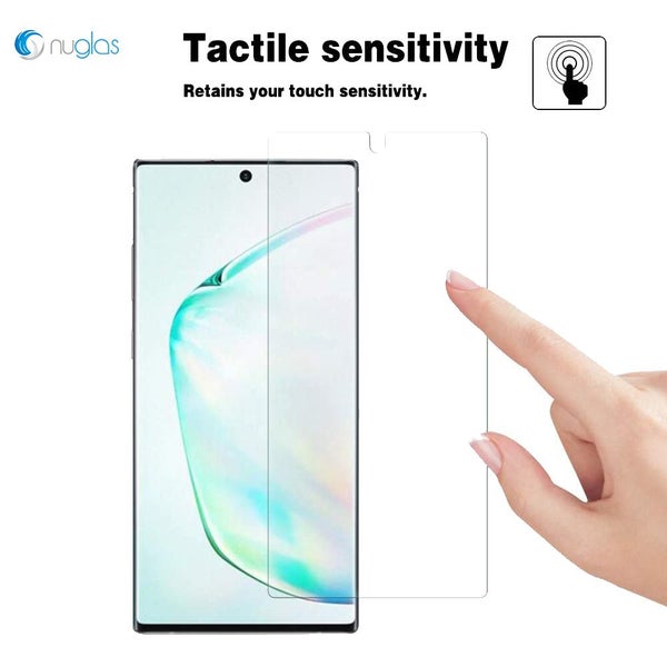 Screen Protector Nuglas Flat Clear Tempered Glass Full Cover For Samsung S20 FE Carousel 2