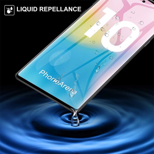 Screen Protector Nuglass 3D Full Cover Curved Edge For Galaxy Note 10 Black Carousel 2