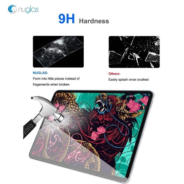 Screen Protector Nuglas Tempered Glass Complete Protection IPad Pro 11 / Air 4 Carousel 2