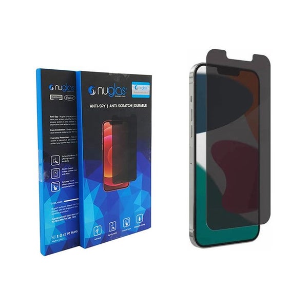 Screen Protector Nuglas Flat Clear Privacy Tempered Glass For iPhone 13 Mini Carousel 6