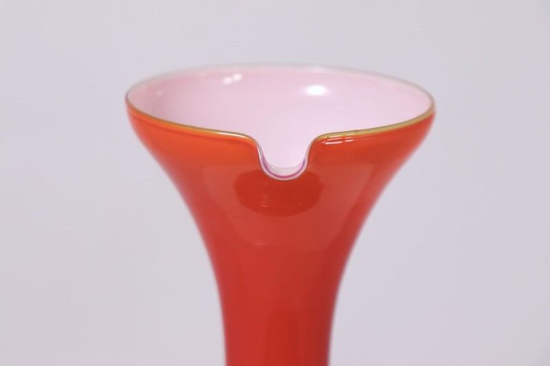 Vintage Italian Empoli cased glass jug Carousel 2