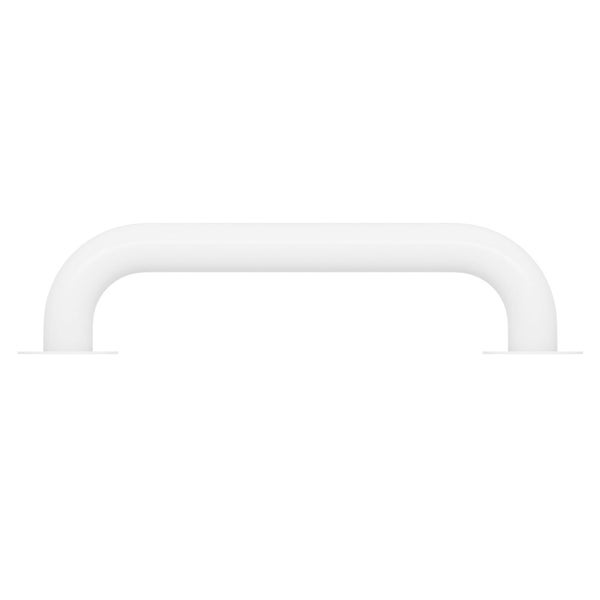 Evekare Exposed Flange Safety Grab Bathroom Wall Hand Rail Pull Bar 300mm SS WHT Carousel 2
