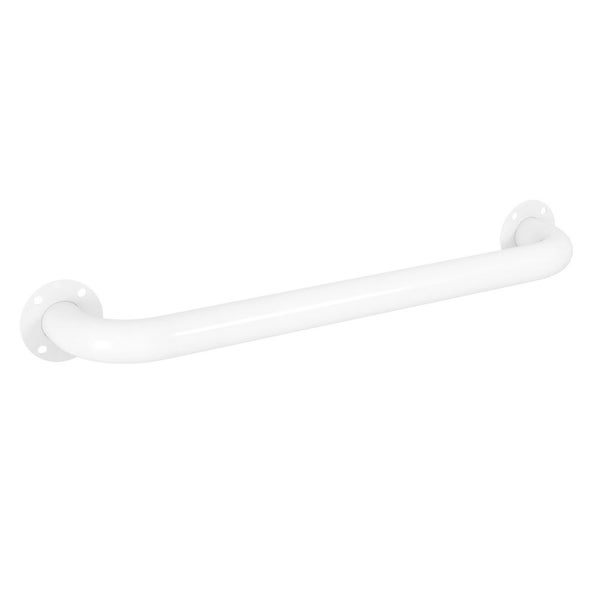 Evekare Exposed Flange Safety Grab Bathroom Wall Hand Rail Pull Bar 450mm SS WHT Carousel 1