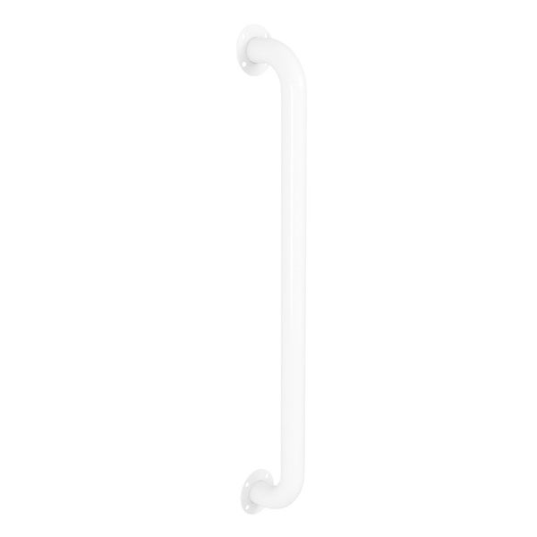 Evekare Exposed Flange Safety Grab Bathroom Wall Hand Rail Pull Bar 600mm SS WHT Carousel 2