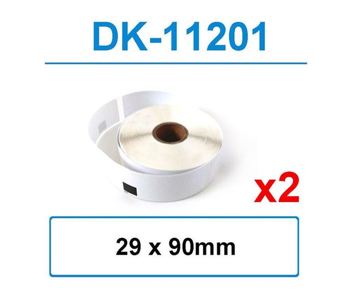 Address Labels Compatible with Brother P-touch DK-11201 – 29mmx90mm Carousel 1